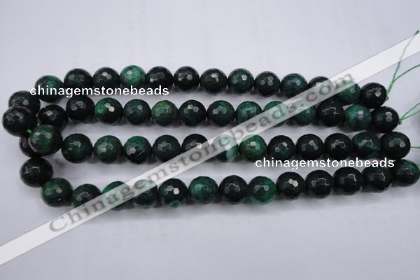 CAG5130 15.5 inches 14mm faceted round agate beads wholesale