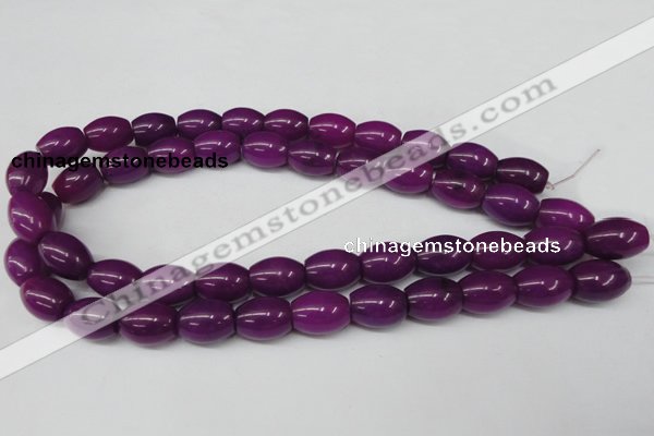 CCN115 15.5 inches 12*16mm rice candy jade beads wholesale