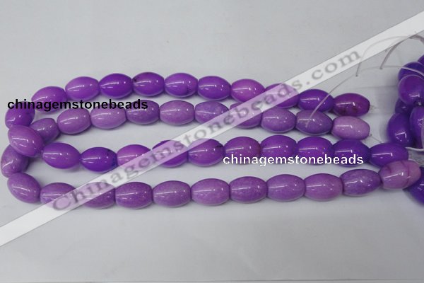 CCN126 15.5 inches 13*18mm rice candy jade beads wholesale