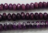 CCN1373 15.5 inches 5*8mm faceted rondelle candy jade beads