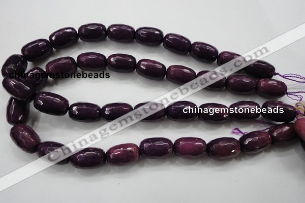 CCN1505 15.5 inches 13*20mm faceted drum candy jade beads wholesale