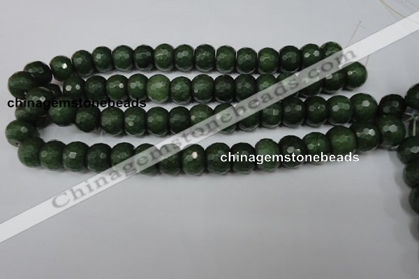 CCN172 15.5 inches 12*16mm faceted rondelle candy jade beads