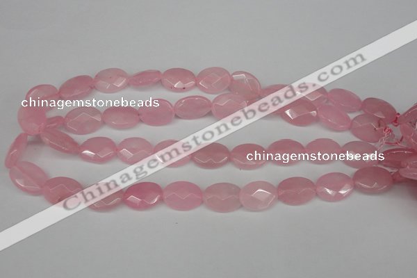 CCN2201 15.5 inches 13*18mm faceted oval candy jade beads