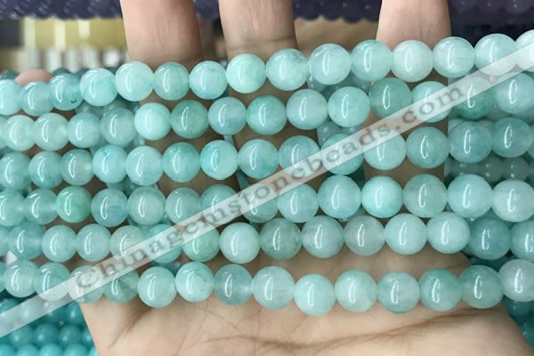 CCN5408 15 inches 8mm round candy jade beads Wholesale