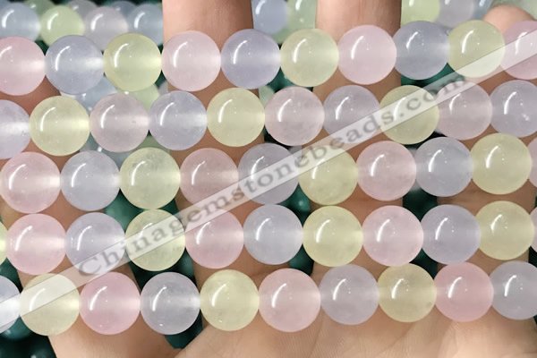 CCN6208 15.5 inches 10mm round candy jade beads Wholesale