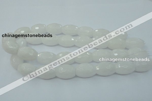 CCN958 15.5 inches 18*25mm faceted drum candy jade beads