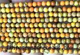 CDE3015 15 inches 4mm round sea sediment jasper beads wholesale