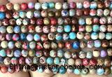 CDE3021 15 inches 4mm round sea sediment jasper beads wholesale