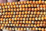 CDE3031 15 inches 4mm round sea sediment jasper beads wholesale