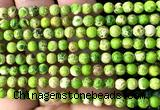 CDE3037 15 inches 4mm round sea sediment jasper beads wholesale