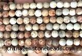 CDE3100 15 inches 6mm round sea sediment jasper beads wholesale