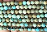 CDE3101 15 inches 6mm round sea sediment jasper beads wholesale