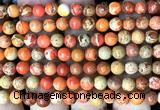 CDE3115 15 inches 6mm round sea sediment jasper beads wholesale