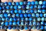 CDE3129 15 inches 6mm round sea sediment jasper beads wholesale