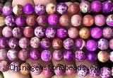 CDE3206 15 inches 8mm round sea sediment jasper beads wholesale