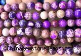 CDE3207 15 inches 8mm round sea sediment jasper beads wholesale