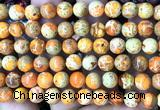 CDE3230 15 inches 8mm round sea sediment jasper beads wholesale