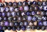 CDE3234 15 inches 8mm round sea sediment jasper beads wholesale