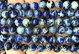 CDE3241 15 inches 8mm round sea sediment jasper beads wholesale