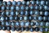 CDE3242 15 inches 8mm round sea sediment jasper beads wholesale