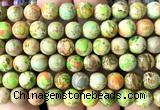 CDE3245 15 inches 8mm round sea sediment jasper beads wholesale