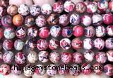 CDE3258 15 inches 8mm round sea sediment jasper beads wholesale