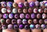 CDE3284 15 inches 8mm round sea sediment jasper beads wholesale