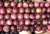 CDE3304 15 inches 10mm round sea sediment jasper beads wholesale