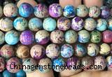 CDE3318 15 inches 10mm round sea sediment jasper beads wholesale