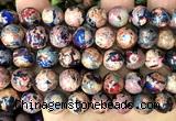 CDE3320 15 inches 10mm round sea sediment jasper beads wholesale