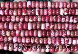 CDE3501 15 inches 4*6mm rondelle sea sediment jasper beads