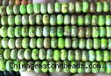 CDE3555 15 inches 5*8mm rondelle sea sediment jasper beads