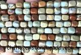 CDE3901 15 inches 5*7mm nuggets sea sediment jasper beads