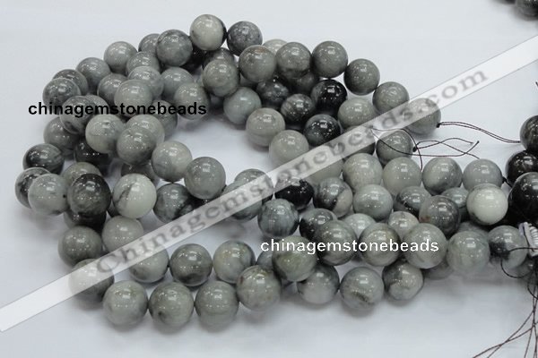 CEE06 15.5 inches 16mm round eagle eye jasper beads wholesale