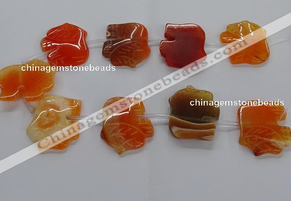 CFG1240 15.5 inches 30*40mm - 35*45mm elephant agate beads