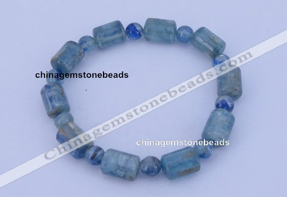 CGB214 7.5 inches fashion natural kyanite stretchy bracelet