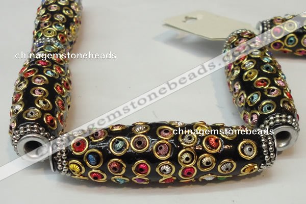 CIB32 17*60mm rice fashion Indonesia jewelry beads wholesale