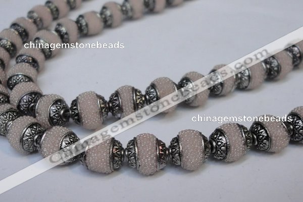 CIB380 8mm round fashion Indonesia jewelry beads wholesale