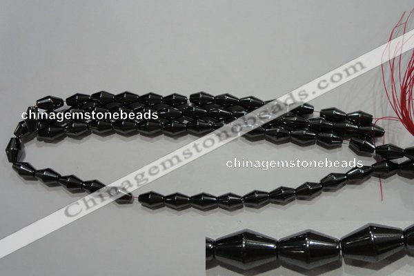 CMH133 15.5 inches 8*12mm bicone magnetic hematite beads