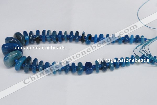 CNG1435 15.5 inches 10*12mm - 20*25mm nuggets agate gemstone beads