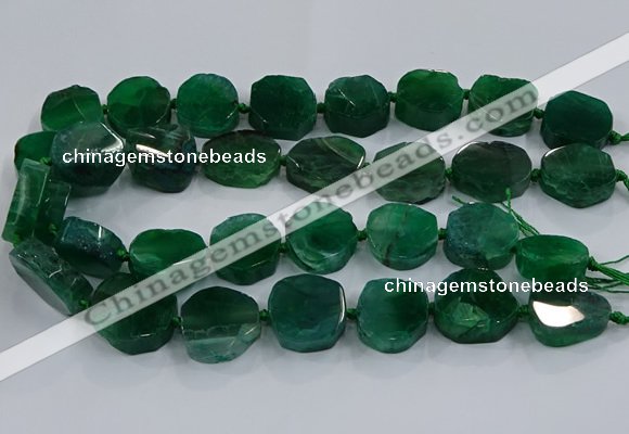 CNG2911 15.5 inches 12*16mm - 15*25mm freeform agate beads