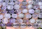 CNG9303 15 inches 10*14mm - 13*18mm nuggets light amethyst beads