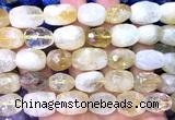 CNG9355 15 inches 12*16mm - 15*20mm faceted nuggets citrine beads