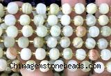 CRB6082 15 inches 6*8mm faceted rondelle Afghanistan jade beads