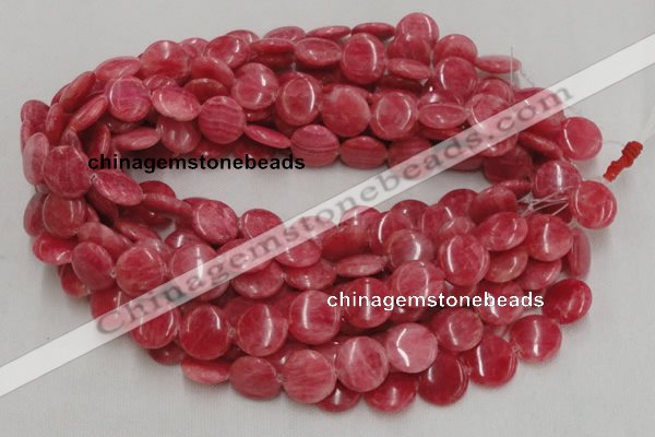 CRC10 16 inches 10mm coin rhodochrosite gemstone beads wholesale