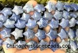 CRG65 15 inches 16mm star blue aventurine jade beads wholesale