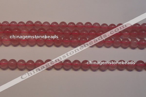 CRQ461 15.5 inche 6mm round AA grade Madagascar rose quartz beads