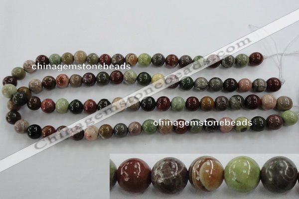 CSE5302 15.5 inches 8mm round sea sediment jasper beads wholesale