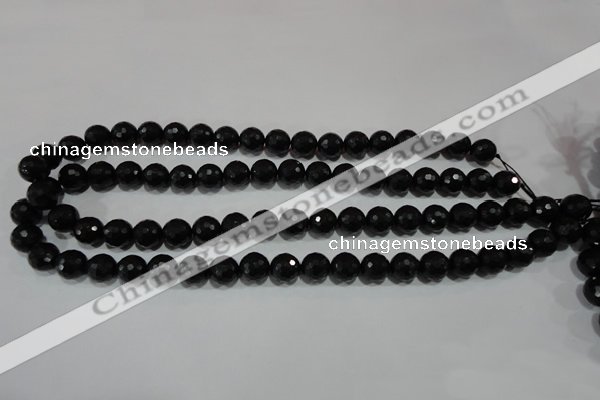 CTU1484 15.5 inches 10mm faceted round synthetic turquoise beads