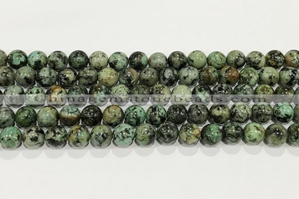 CTU513 15.5 inches 10mm round African turquoise beads wholesale